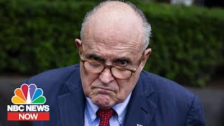 Nbc news’ dasha burns takes an in-depth look at how rudy giuliani
went from being “america’s mayor” to a lawyer embroiled in
foreign controversy.» subscribe ...