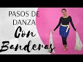 Pasos de Danza con Banderas.