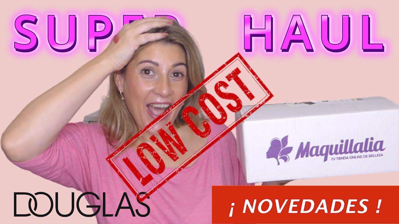 SUPER HAUL muchas PALETAS  novedades low cost de MAQUILLALIA y DOUGLAS