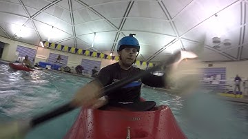 Kayak rolling pool session Portland OR