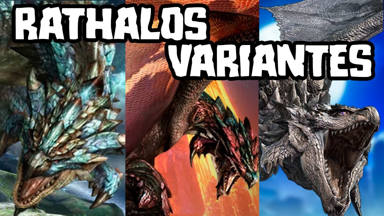 Las otras caras de Rathalos - Monster Hunter