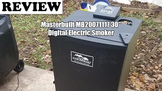 Masterbuilt MB20071117 30 Digital Electric Smoker - Review 2023