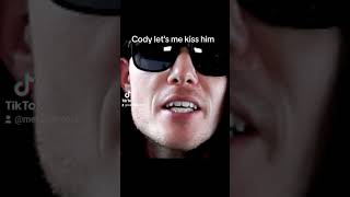 Cody gives me a kiss #metal #youtube #reels #tiktok #kiss #music #new #comedy #meme #review #shorts