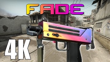CSGO StatTrak Factory New MAC-10 | Fade (4K)