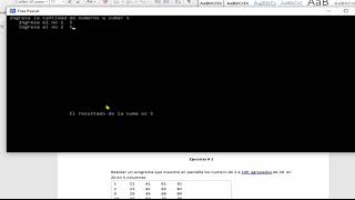 Sumar varios numeros en pascal