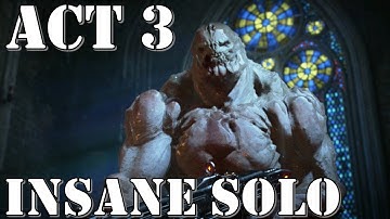 Gears of War 4 – Act 3 (Chapter 1, 2, 3)  – INSANE SOLO Walkthrough Playthrough [Museum Defense]
