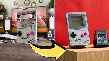Kijk hoe ik een Game Boy helemaal zelf bouw!