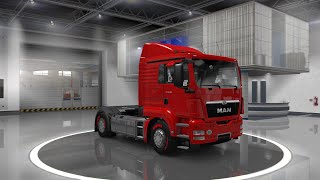 Euro Truck Simulator 2 обзор мода (MAN TGS v 1.1)