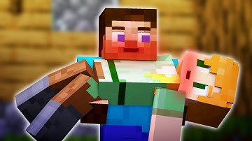 Steve And Alex Sweet Clips | Babu Bros | Prisma 3D Minecraft Animation