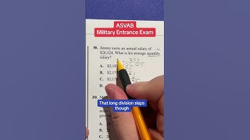 ASVAB Arithmetic Reasoning #19 Question Walk Through