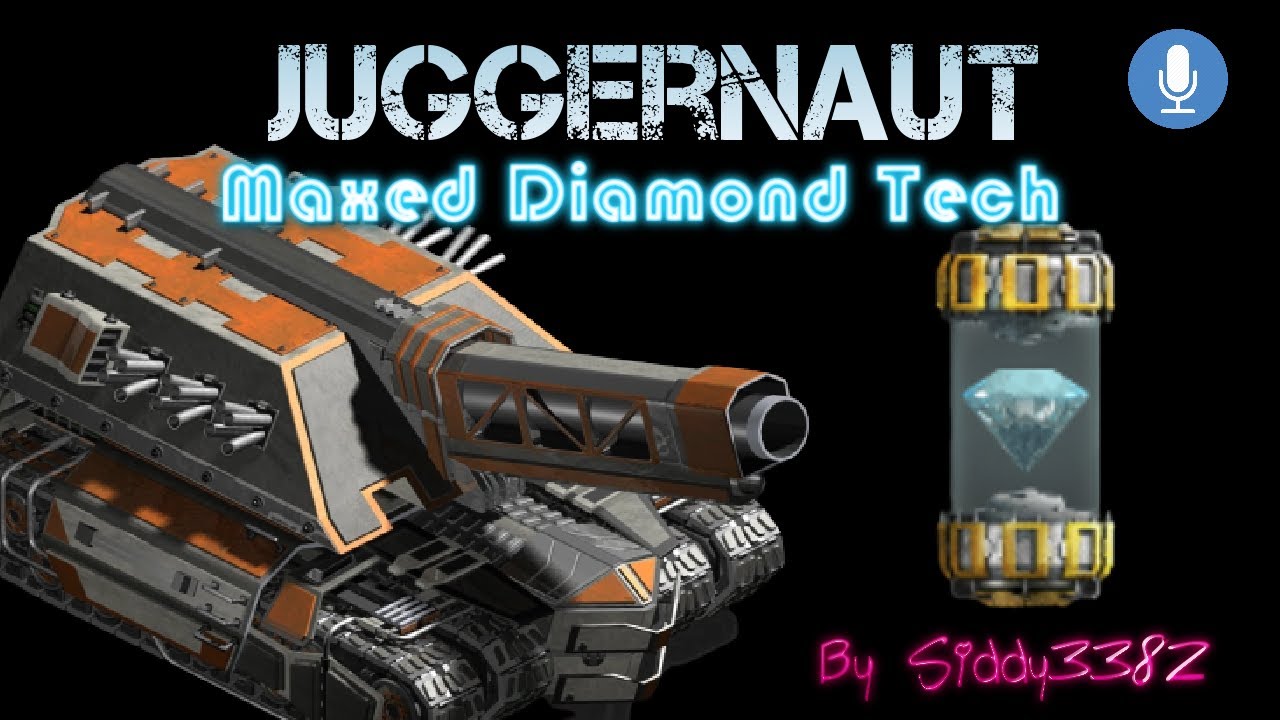 War Commander - Juggernaut Maxed Out Diamond Tech Test.