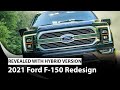 2021 Ford F-150 Redesign Revealed With Hybrid Version I Interior and Features