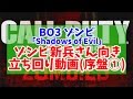 【BO3 ゾンビ】ゾンビ新兵さん向き立ち回り動画：序盤①【Shadows Of Evil】