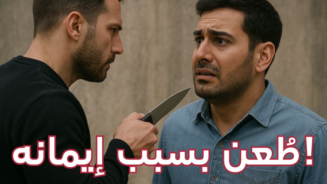 طُعن بسبب إيمانه! - Tuʿina bisabab īmānihi!