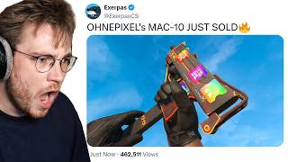 Ohnepixel Shocked After Seeing His Mac-10 Just Sold...