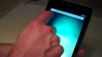 How to delete an app from the home screen on a Google Nexus 7