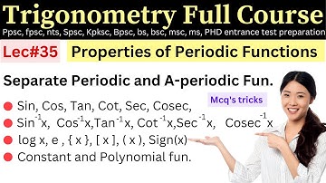 Properties of periodic function Lec#35 #ppsc #fpsc #nts #maths #Ms #PhD #afmathe