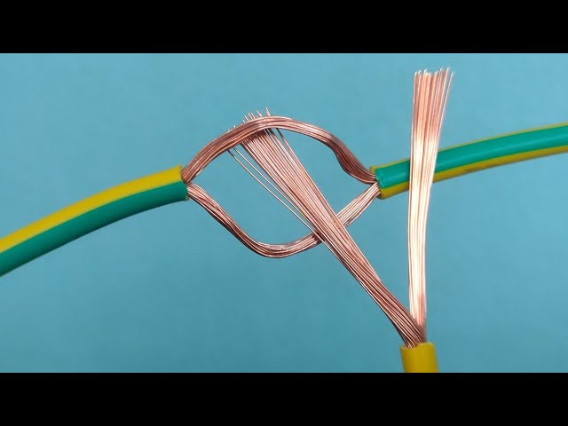 ¡Idea Increíble Para Conectar Cables Eléctricos! Eléctric cables 