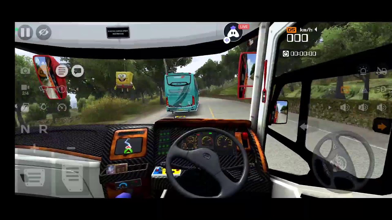 Indonesian BUSSID 441 : 😄 Happy stream | Playing Solo | Streaming with Turnip