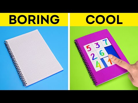 TOO COOL FOR SCHOOL! AWESOME SCHOOL CRAFTS YOU WILL LOVE