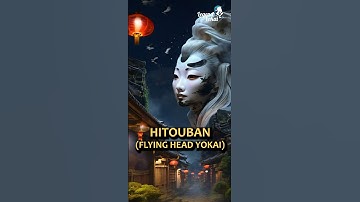 Legend Yokai - Hitouban (Flying Head Creature) Short Story #scarystories  #shorts  #mythology