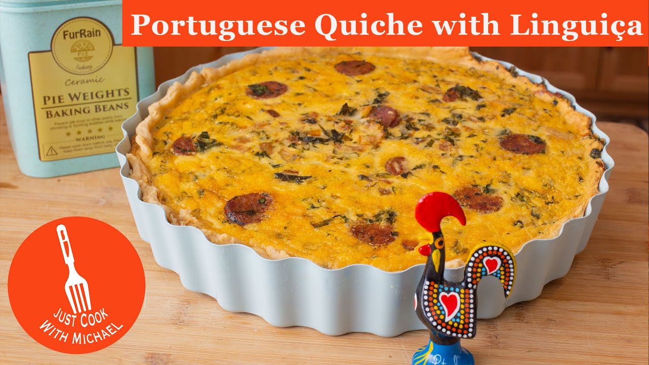 Portuguese Quiche with Linguiça YouTube