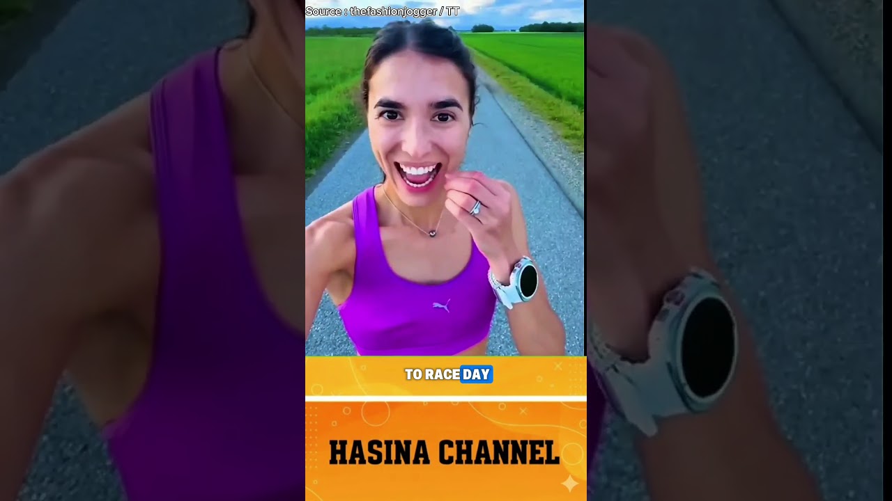 Девушка наконец-то укусила свою золотую медаль после месяца тренировок. 