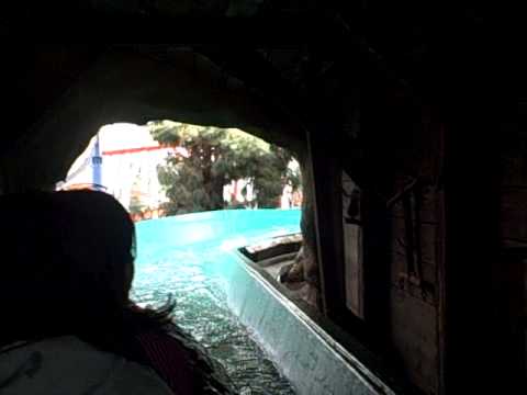 The famous 'Log Ride' at Knott's Berry Farm