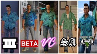 Evolution of Tommy in GTA Games | TOMMY Visits Every GTA Game | 2001-2021 screenshot 5