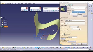 CATIA-Wireframe and surface design-Surface tool complete HINDI|URDU