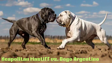 Neapolitan Mastiff vs Dogo Argentino | Animated | Wildlife Documentary | Informative #biography