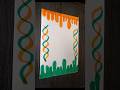 simple independence day greetings card
