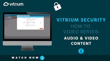 How to Add Audio and Video Content in Vitrium