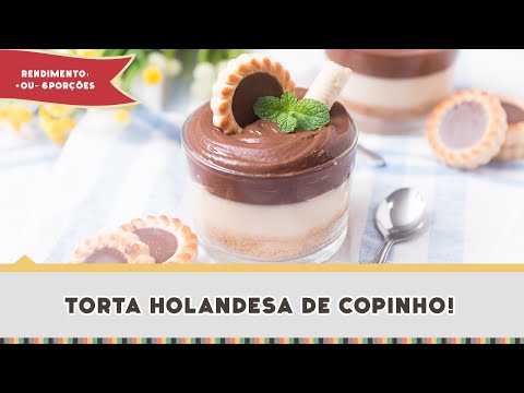 Torta Holandesa de Copinho - Receitas de Minuto #271