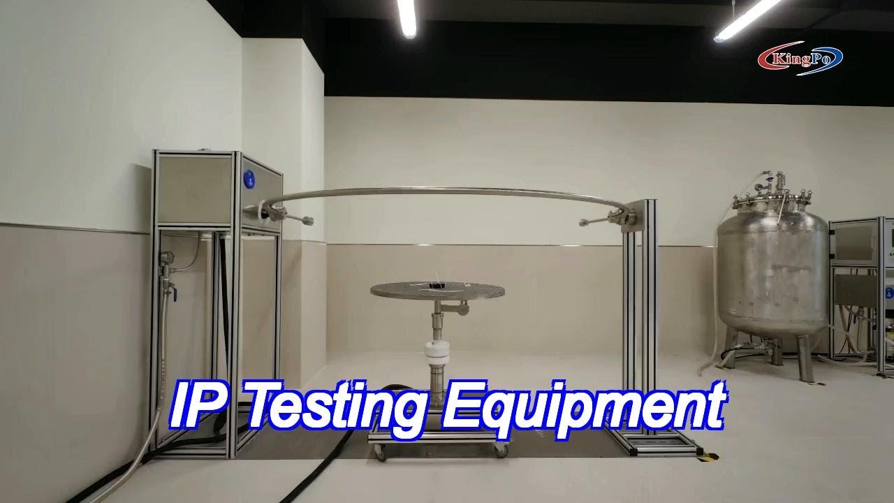 Ip Tube Device oscillating tube dustproof ip testing equipment -ipx3 ipx4 - YouTube