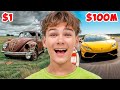 1ドルの車 VS 100億円のスーパーカー!