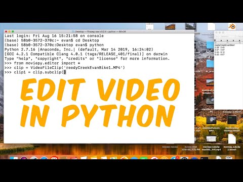 Edit A Video In Python (free)