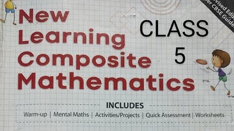 Class 5 | New Learning Composite Mathematics | Chapter-1 | Self Practice 19B