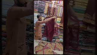 stitch able standard size ... fabric base shafoon embroidered with chain fabric  trouser..emb duppta