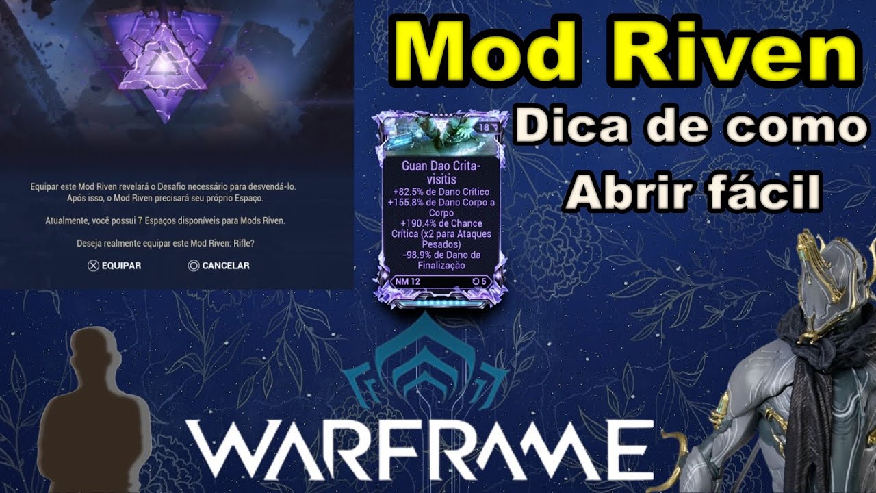 Como abrir mod riven de forma fácil no Warframe - YouTube