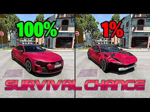 Best of Realistic Survival Chance Crashes #11 | BeamNG.drive