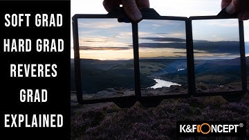 K&F Concept Nano X Reverse Grad Hard Grad & Soft Grad Explained. Filters graduated neutral density