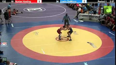 132 Hunter Hasting vs. Justin DeMicco
