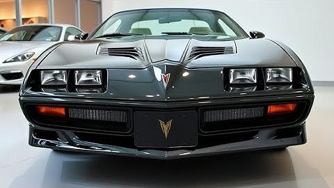 The 2025 Pontiac Firebird is BACK – And It’s a Game Changer