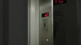 Лифты щлз 2012г в необычное 12 жтажном подъезде на канале #spaceelevator #liftparenk #liftingzone
