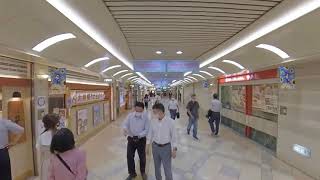 南海なんば駅（3F）→JR難波駅（地下ルート）