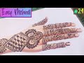 New Latest Mehndi Design 2022 - Easy Mehendi Design #24