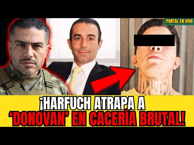 CACERÍA IMPLACABLE: Harfuch captura a "DONOVAN", segundo sicario del caso David Cohen - YouTube