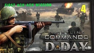 Frontline Commando: D-Day Walkthrough First Ack-Ack Mission Utah Part 4