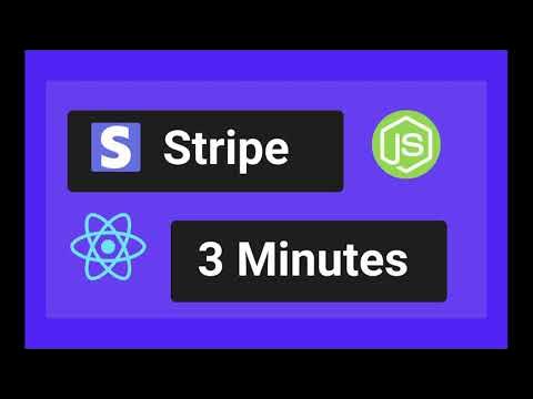 Stripe Payment Gateway Integration in 3 Minutes using React and Node.js ...